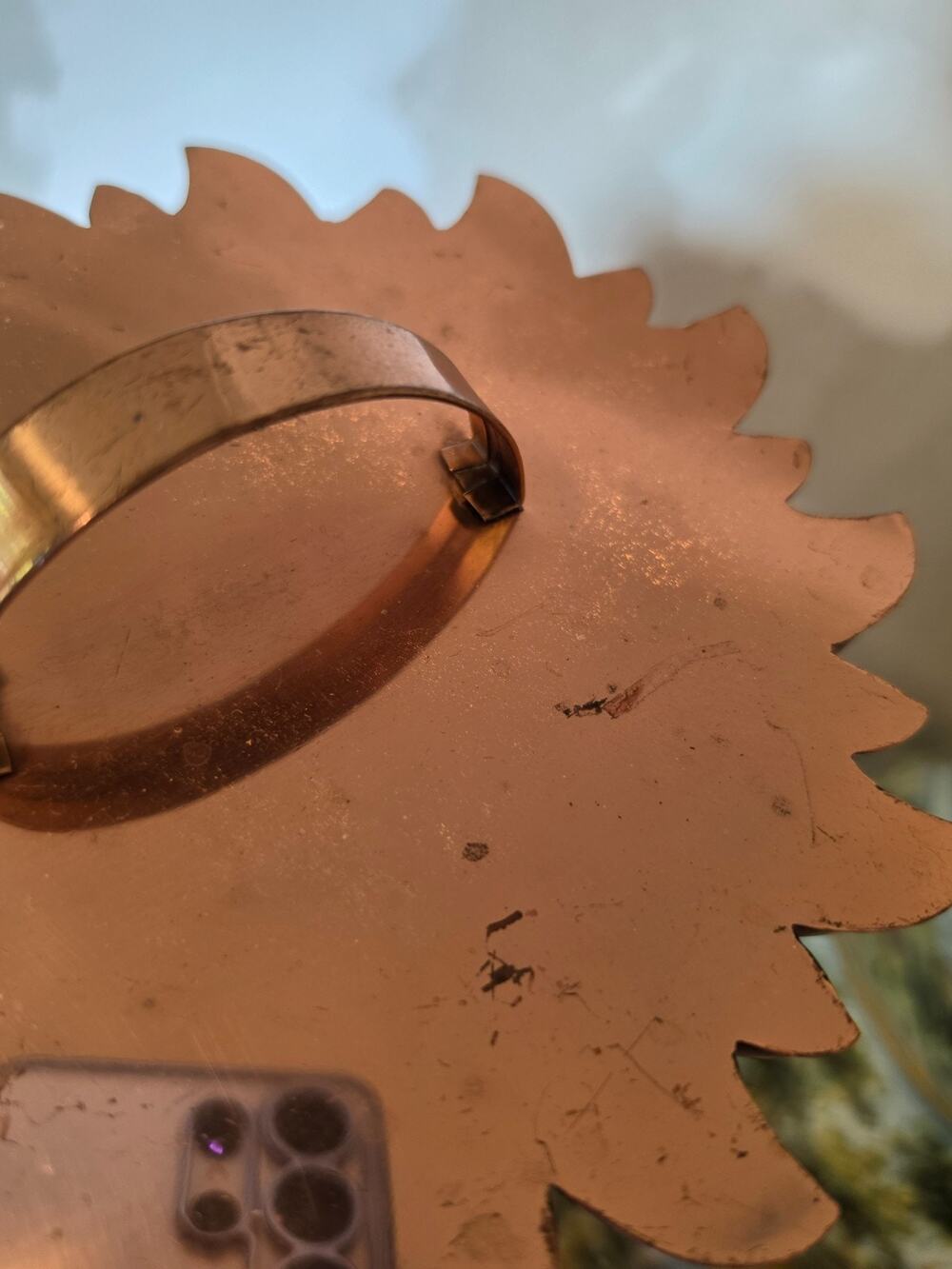 Martha Stewart Michael Bonne USA Copper Cookie Cutter 8in